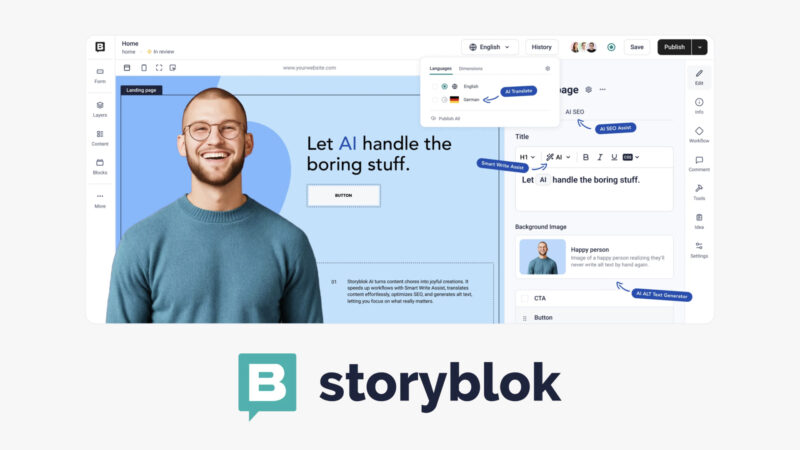 Netflixなど世界的大手企業も採用、マーケター向け機能が充実のヘッドレスCMS「Storyblok」入門